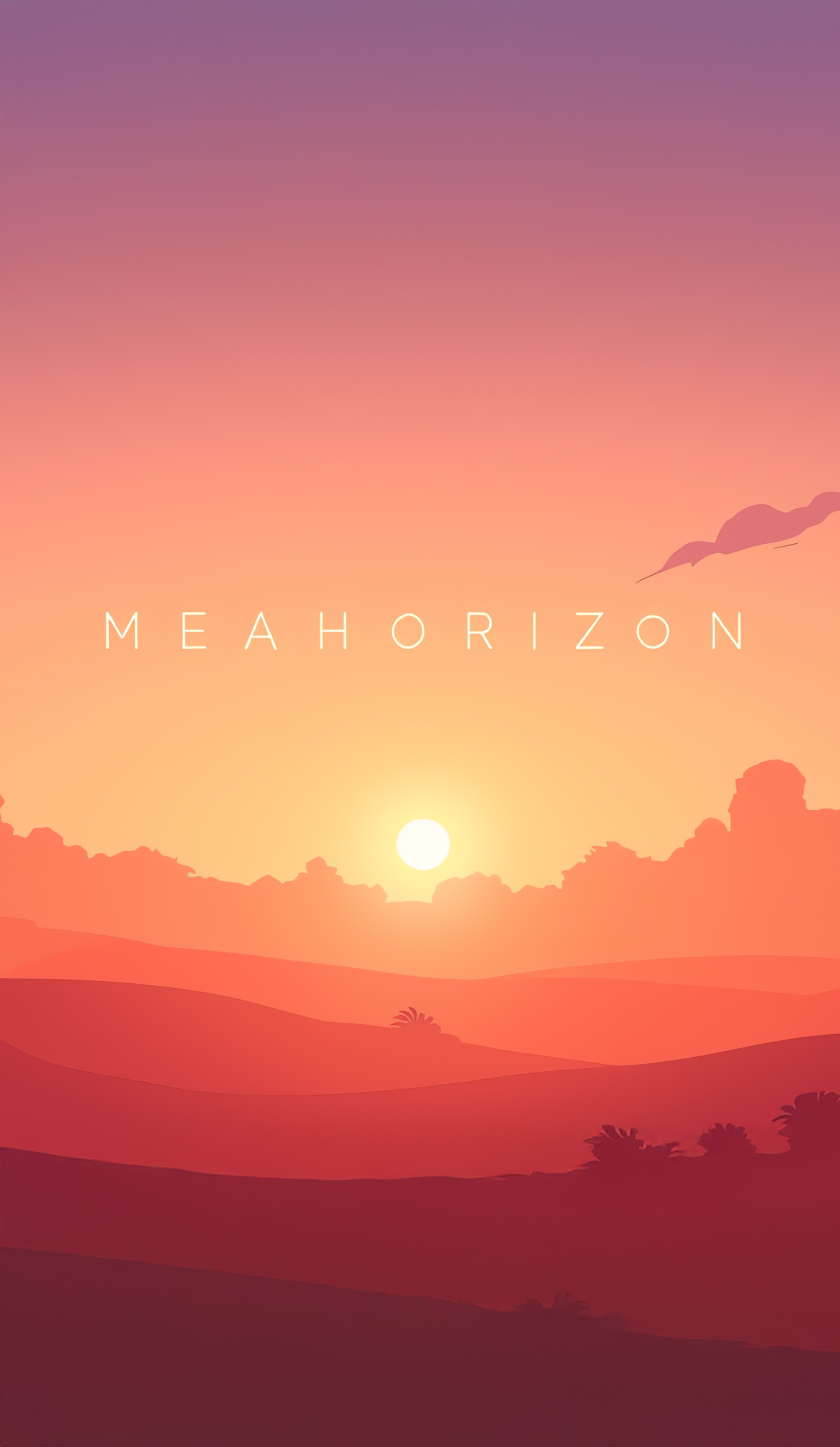 Fullscreen portrait MEAHORIZON logo